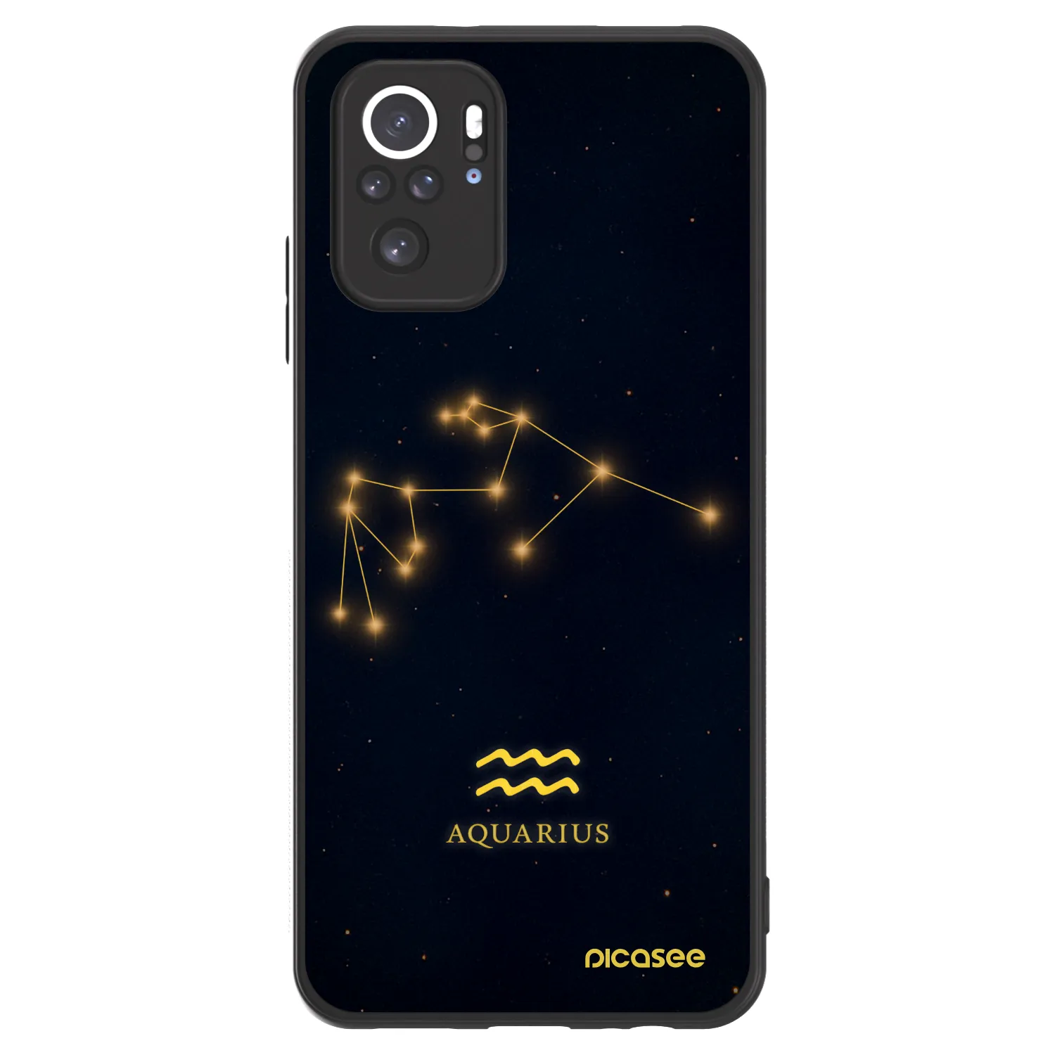 Picasee ULTIMATE CASE Xiaomi Redmi Note 10 - készülékre - AQUARIUS