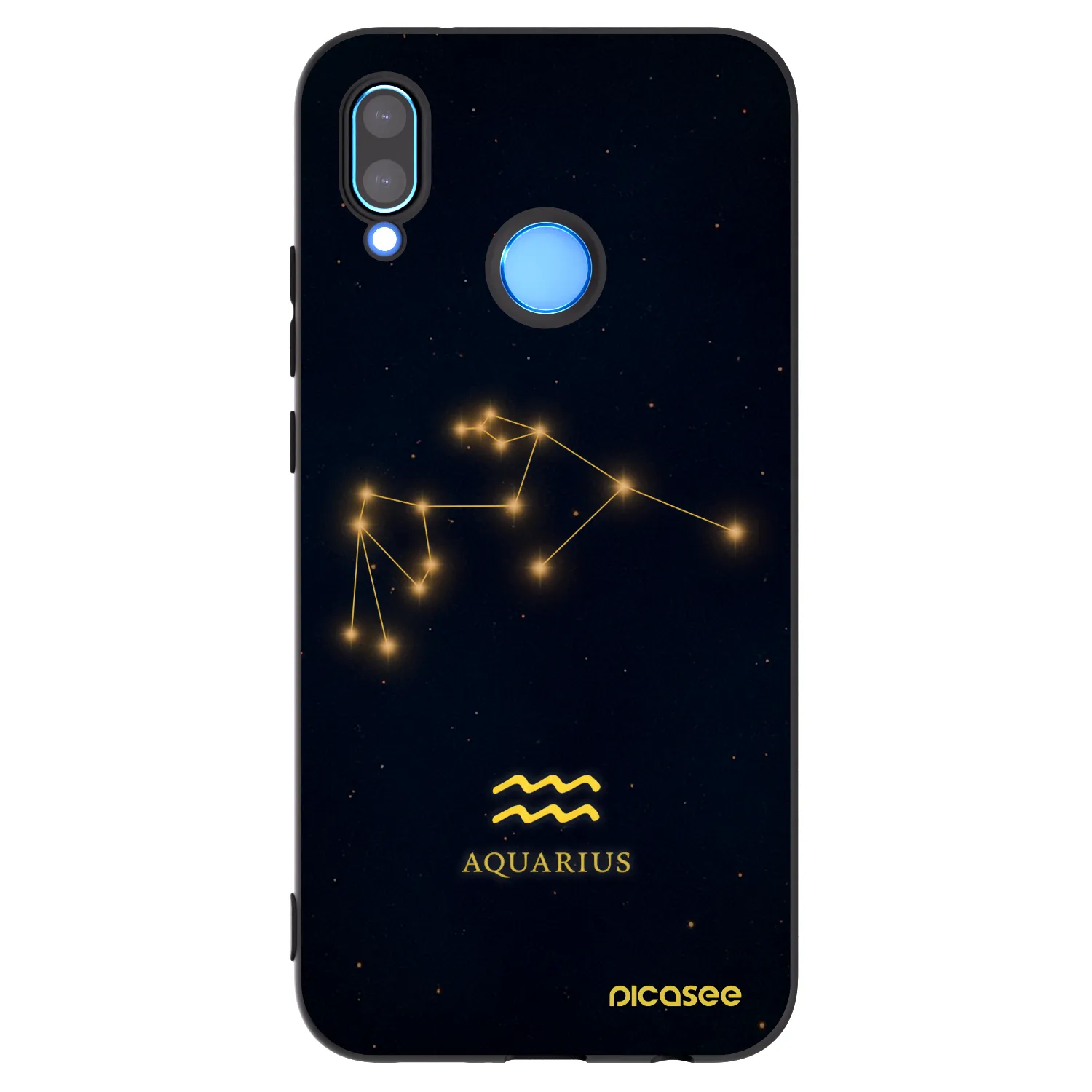 Picasee fekete szilikon tok az alábbi mobiltelefonokra Huawei Mate 40 Pro - AQUARIUS