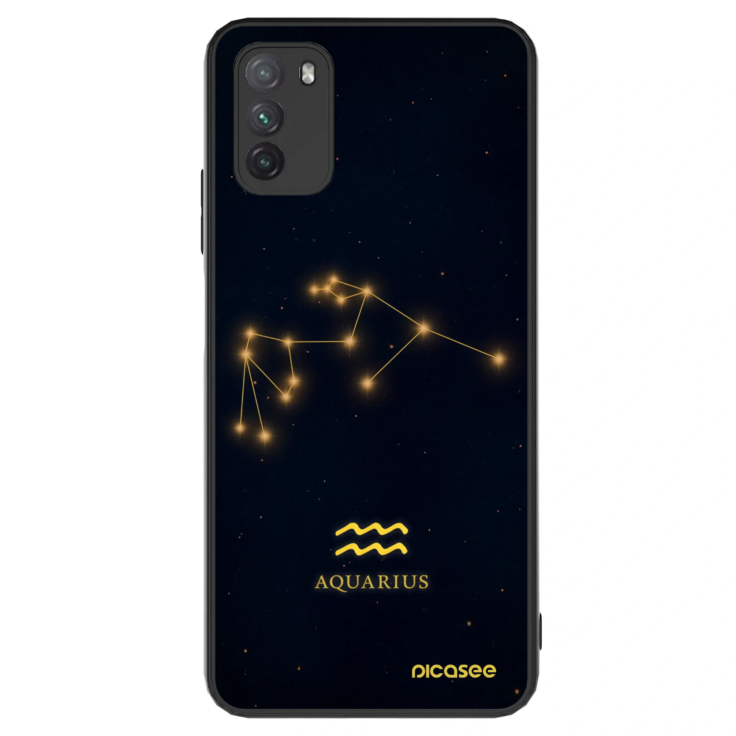 Picasee ULTIMATE CASE Xiaomi Poco M3 - készülékre - AQUARIUS
