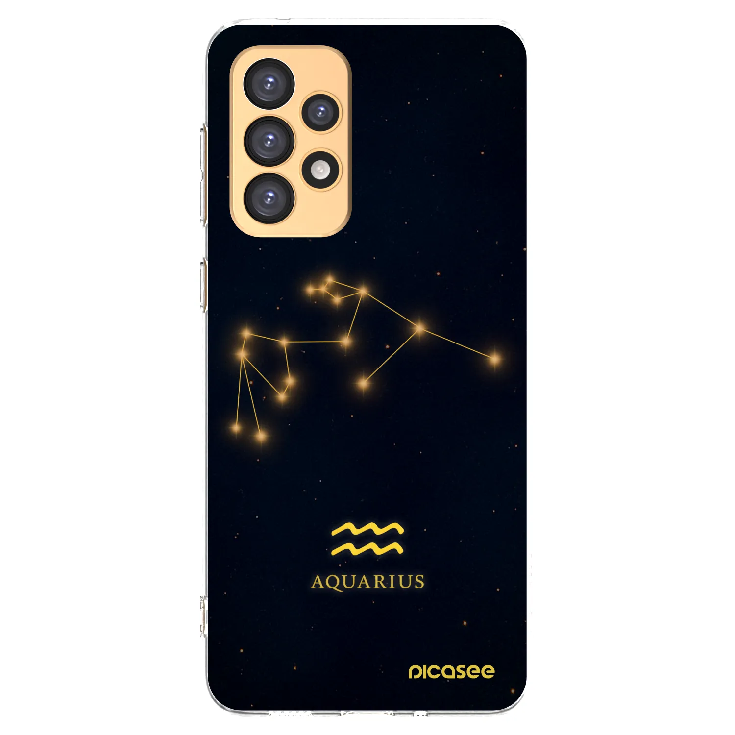 Picasee átlátszó szilikon tok az alábbi mobiltelefonokra Samsung Galaxy A33 5G A336 - AQUARIUS