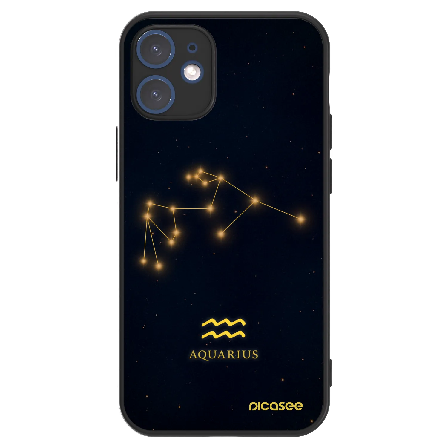 Picasee ULTIMATE CASE MagSafe Apple iPhone 12 mini - készülékre - AQUARIUS