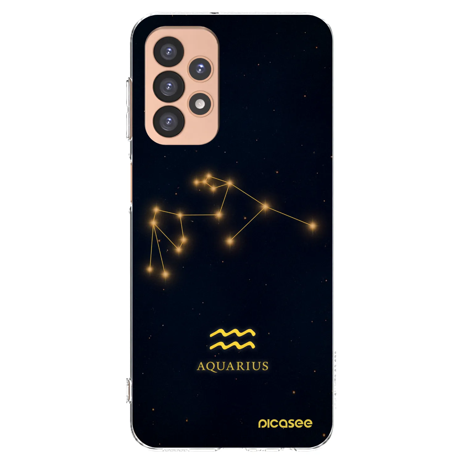 Picasee átlátszó szilikon tok az alábbi mobiltelefonokra Samsung Galaxy A23 A236B 5G - AQUARIUS
