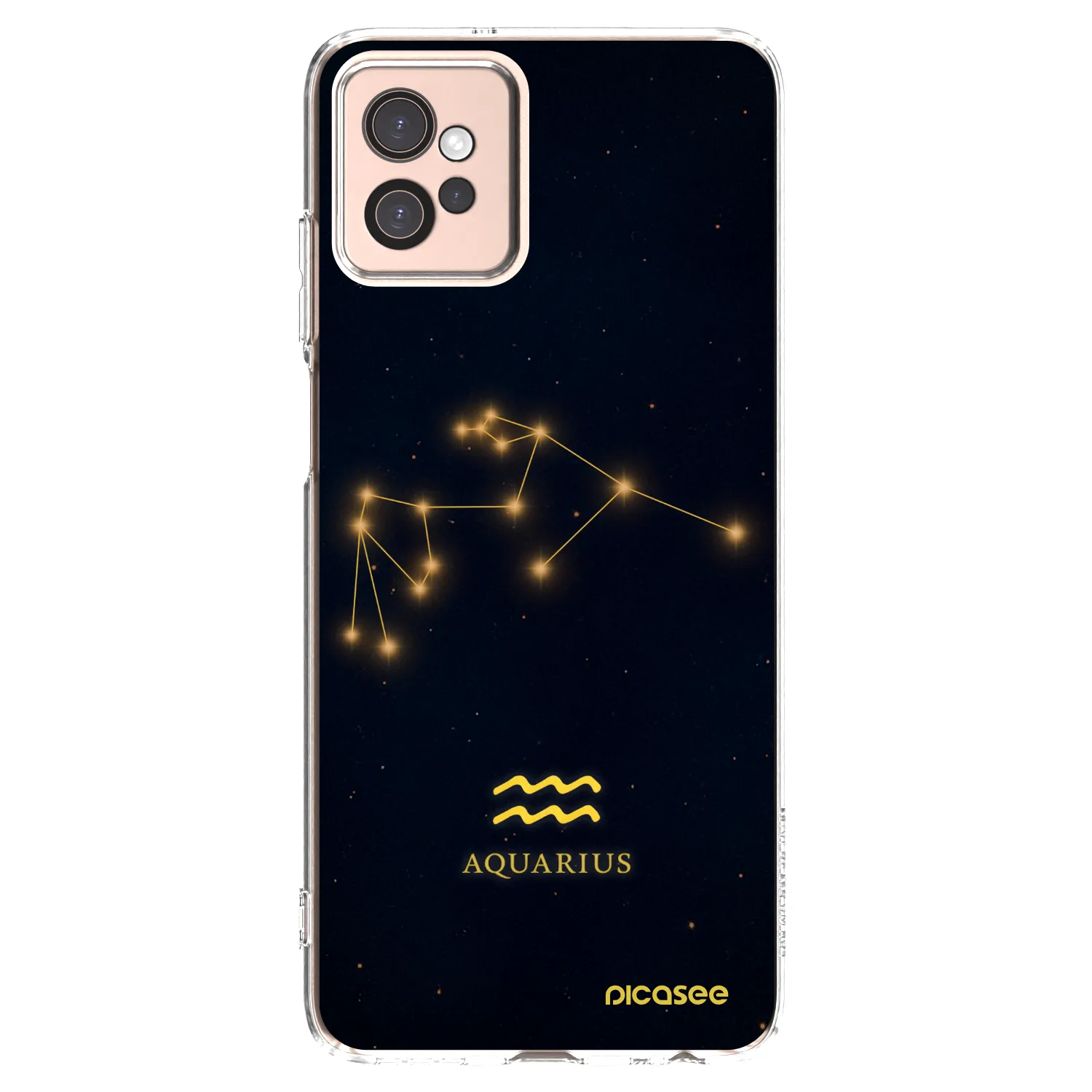 Picasee átlátszó szilikon tok az alábbi mobiltelefonokra Motorola Moto G32 - AQUARIUS