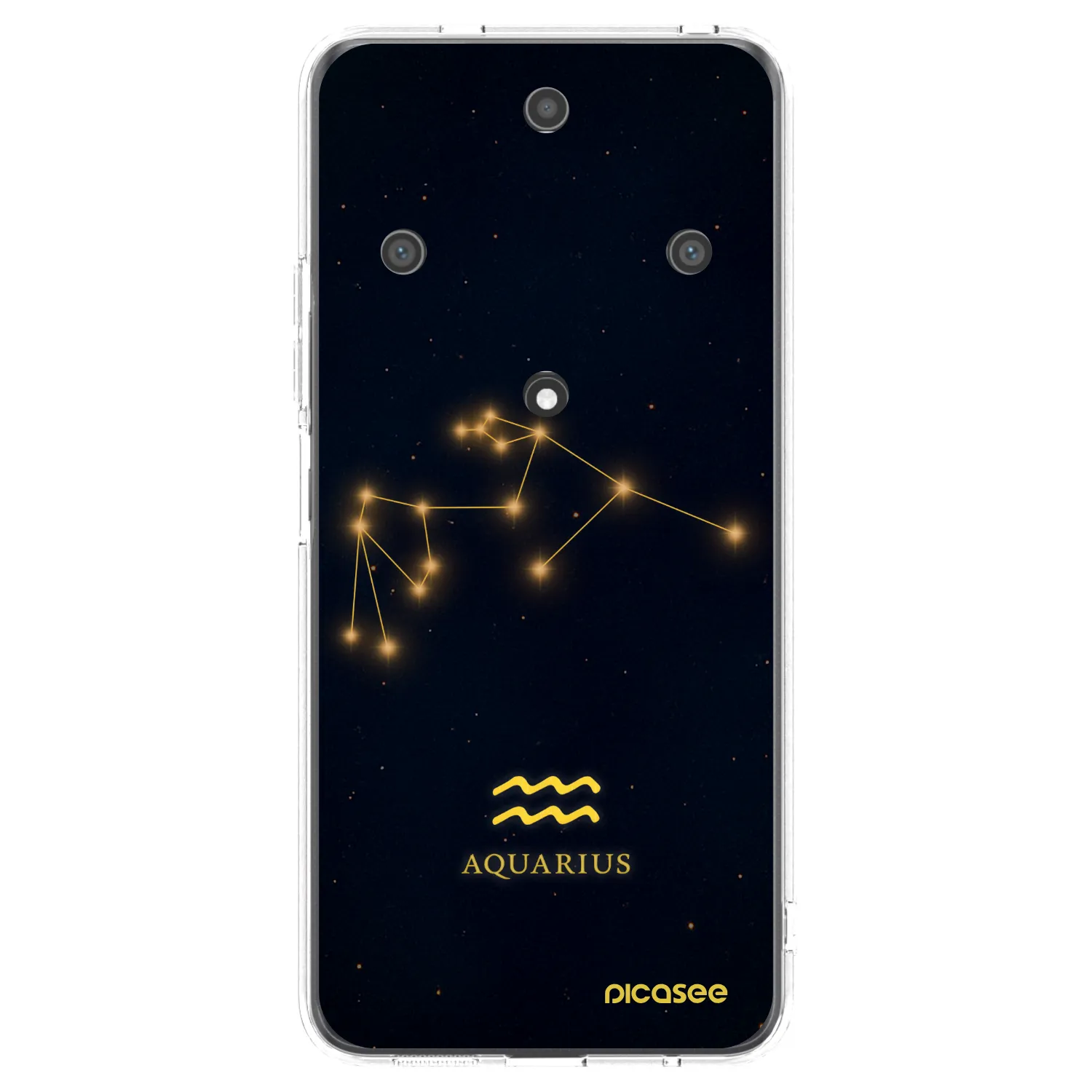 Picasee átlátszó szilikon tok az alábbi mobiltelefonokra Honor Magic5 Lite 5G - AQUARIUS