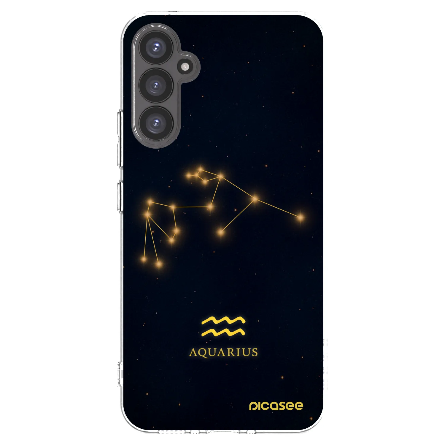 Picasee átlátszó szilikon tok az alábbi mobiltelefonokra Samsung Galaxy A34 5G A346B - AQUARIUS