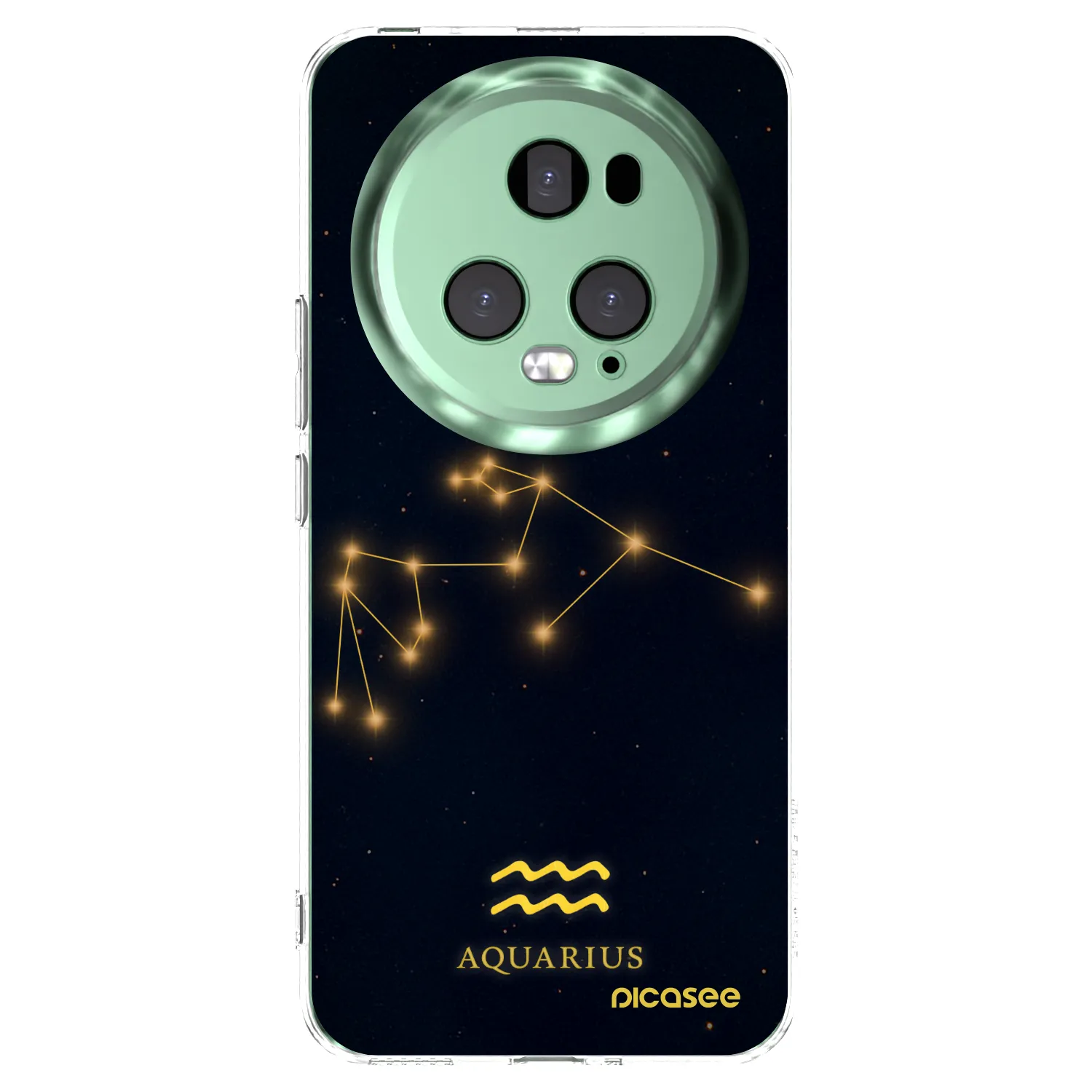 Picasee átlátszó szilikon tok az alábbi mobiltelefonokra Honor Magic5 Pro - AQUARIUS