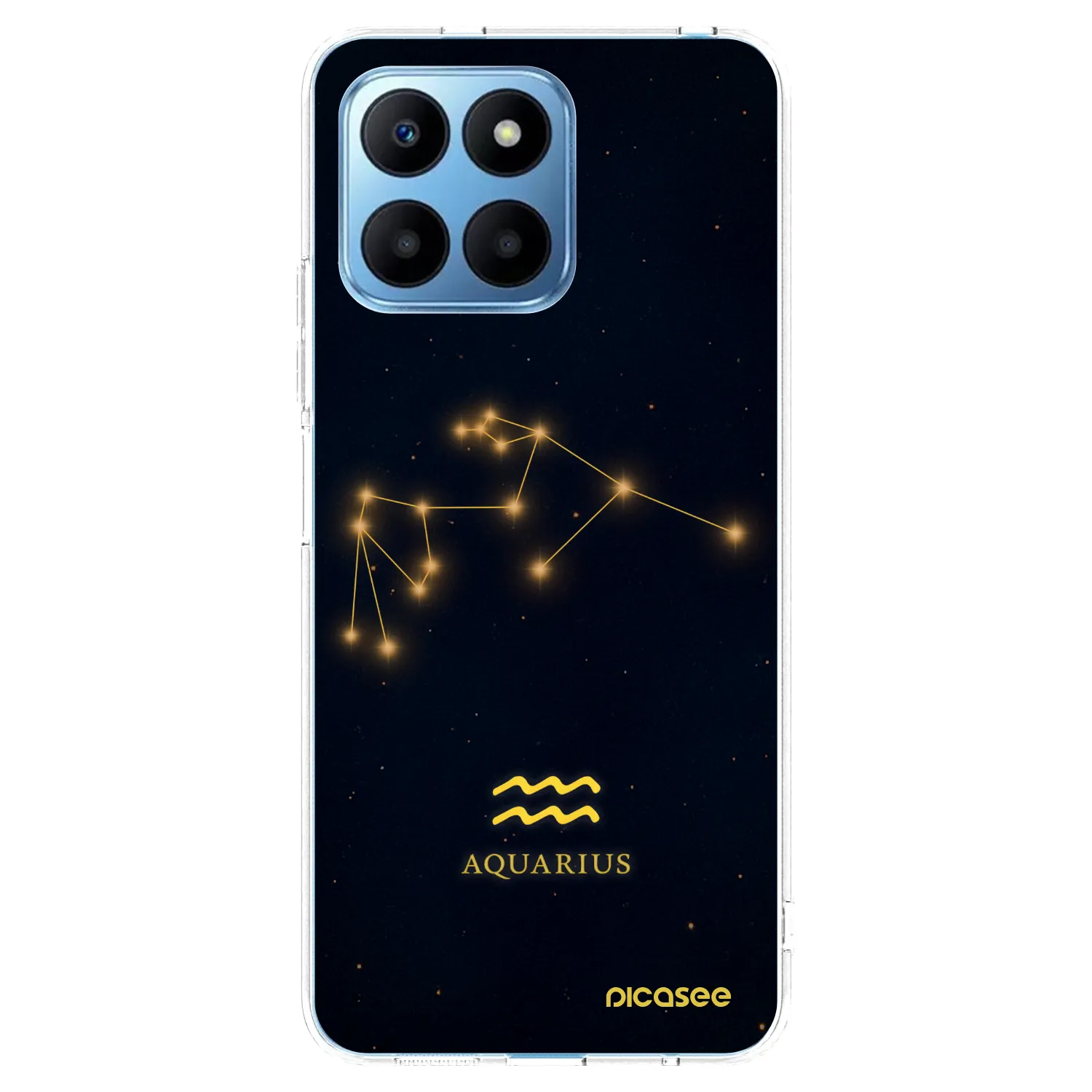 Picasee átlátszó szilikon tok az alábbi mobiltelefonokra Honor 70 Lite - AQUARIUS