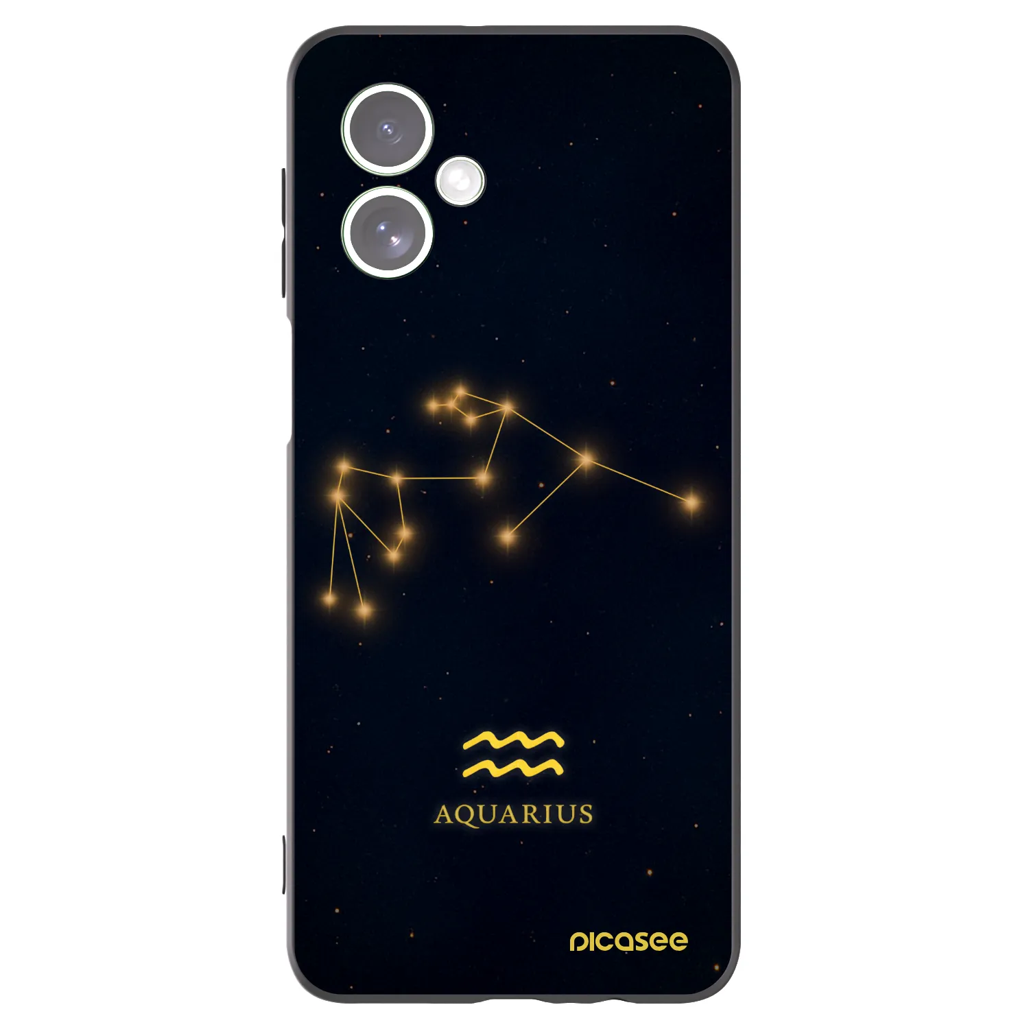 Picasee fekete szilikon tok az alábbi mobiltelefonokra Motorola Moto G54 5G - AQUARIUS