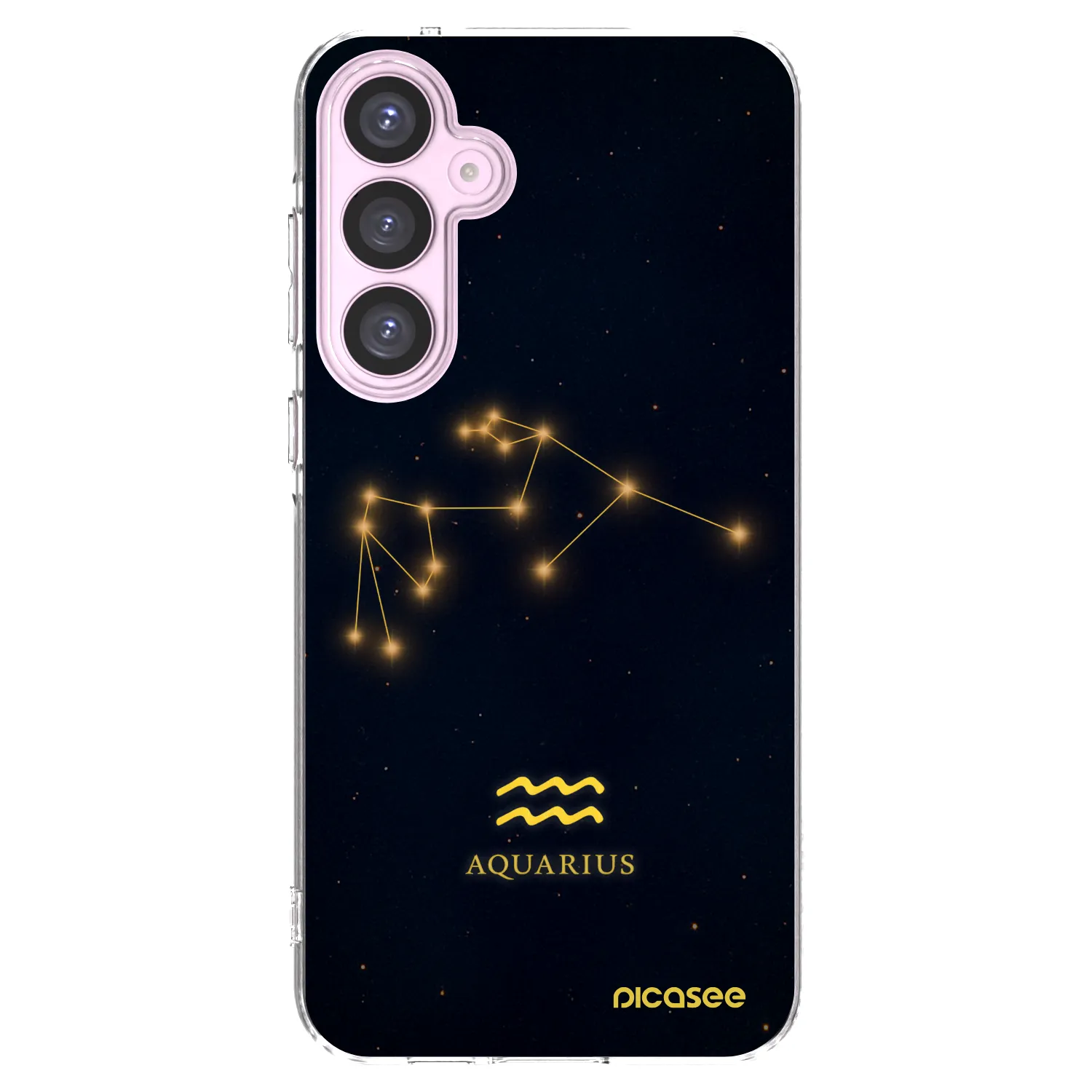 Picasee átlátszó szilikon tok az alábbi mobiltelefonokra Samsung Galaxy A55 5G A556B - AQUARIUS