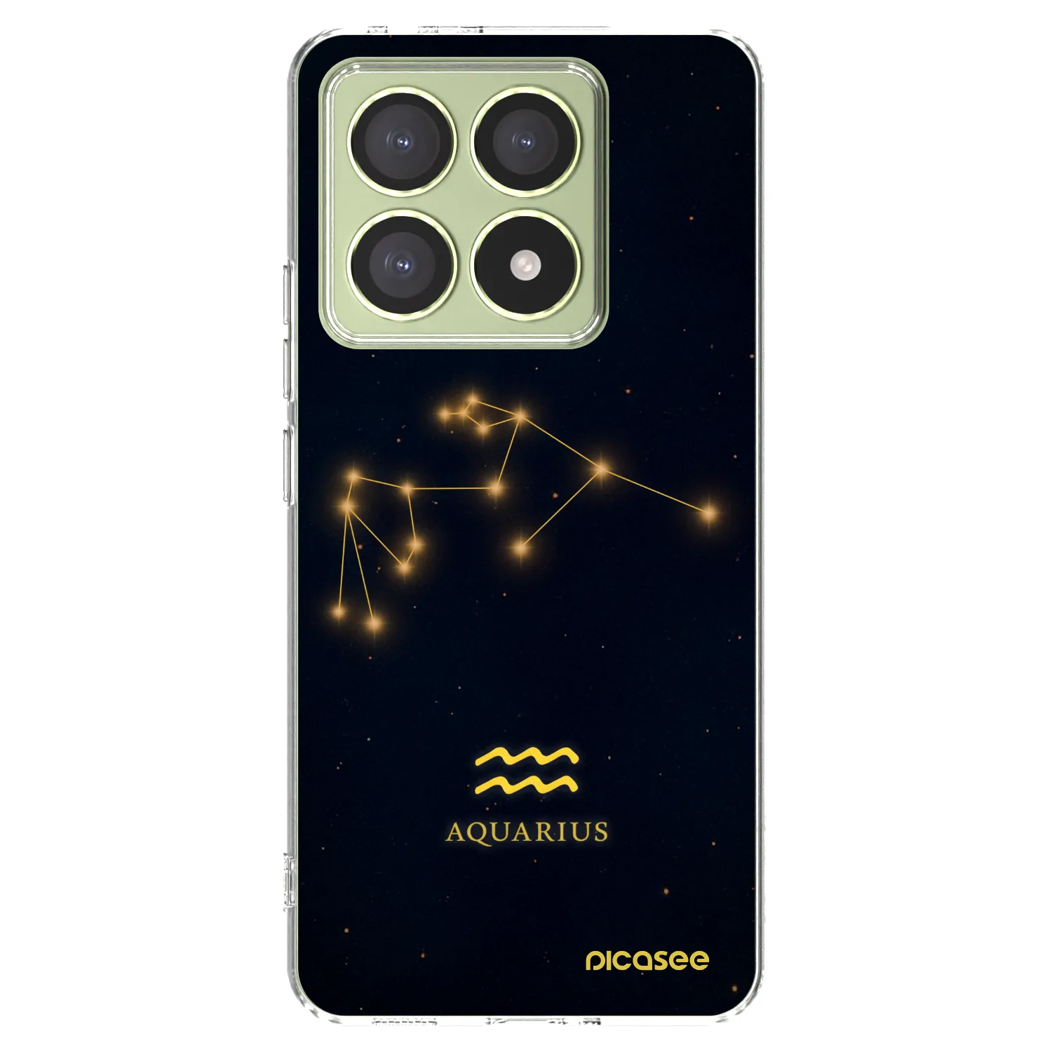 Picasee átlátszó szilikon tok az alábbi mobiltelefonokra Xiaomi 14T - AQUARIUS