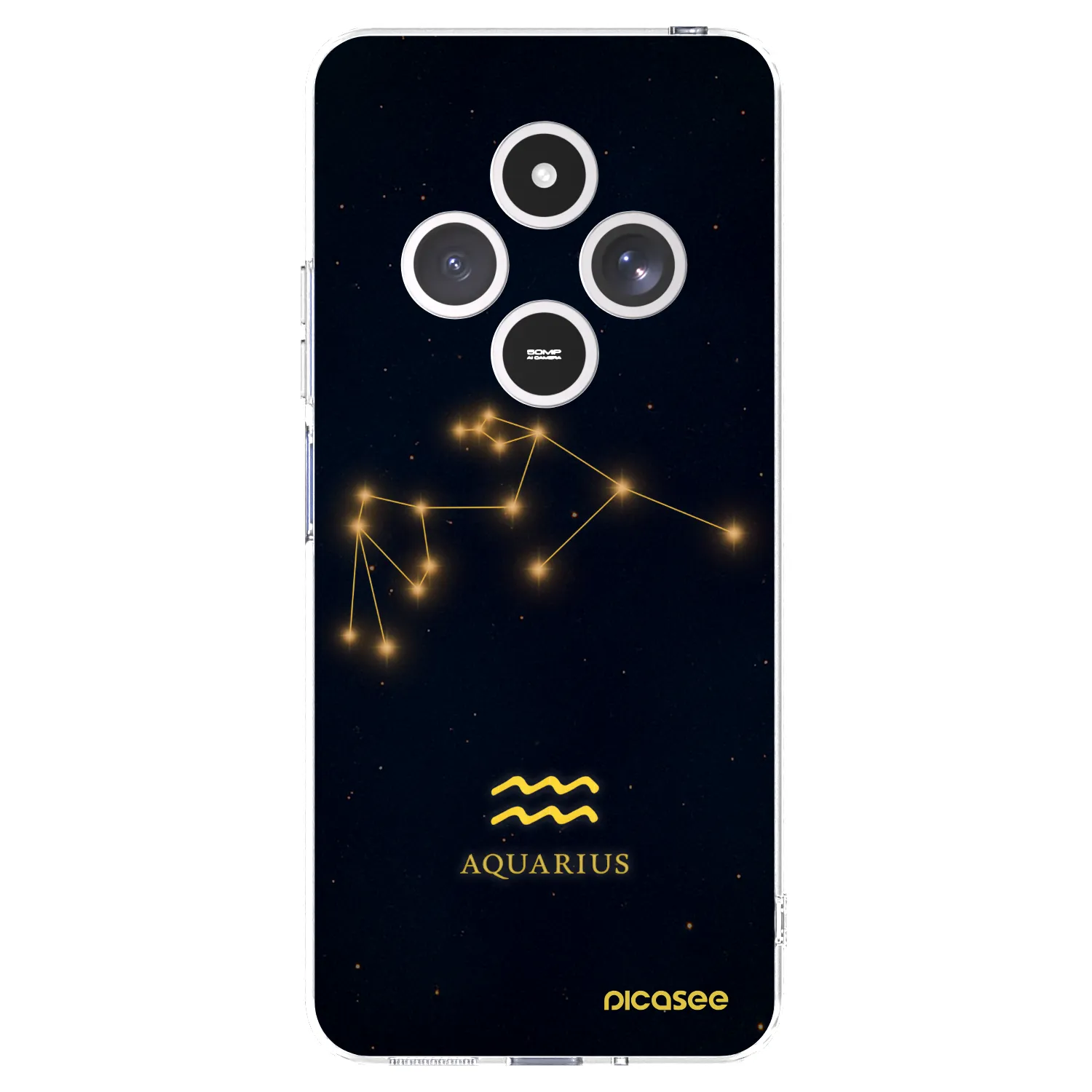 Picasee átlátszó szilikon tok az alábbi mobiltelefonokra Xiaomi Redmi 14C - AQUARIUS