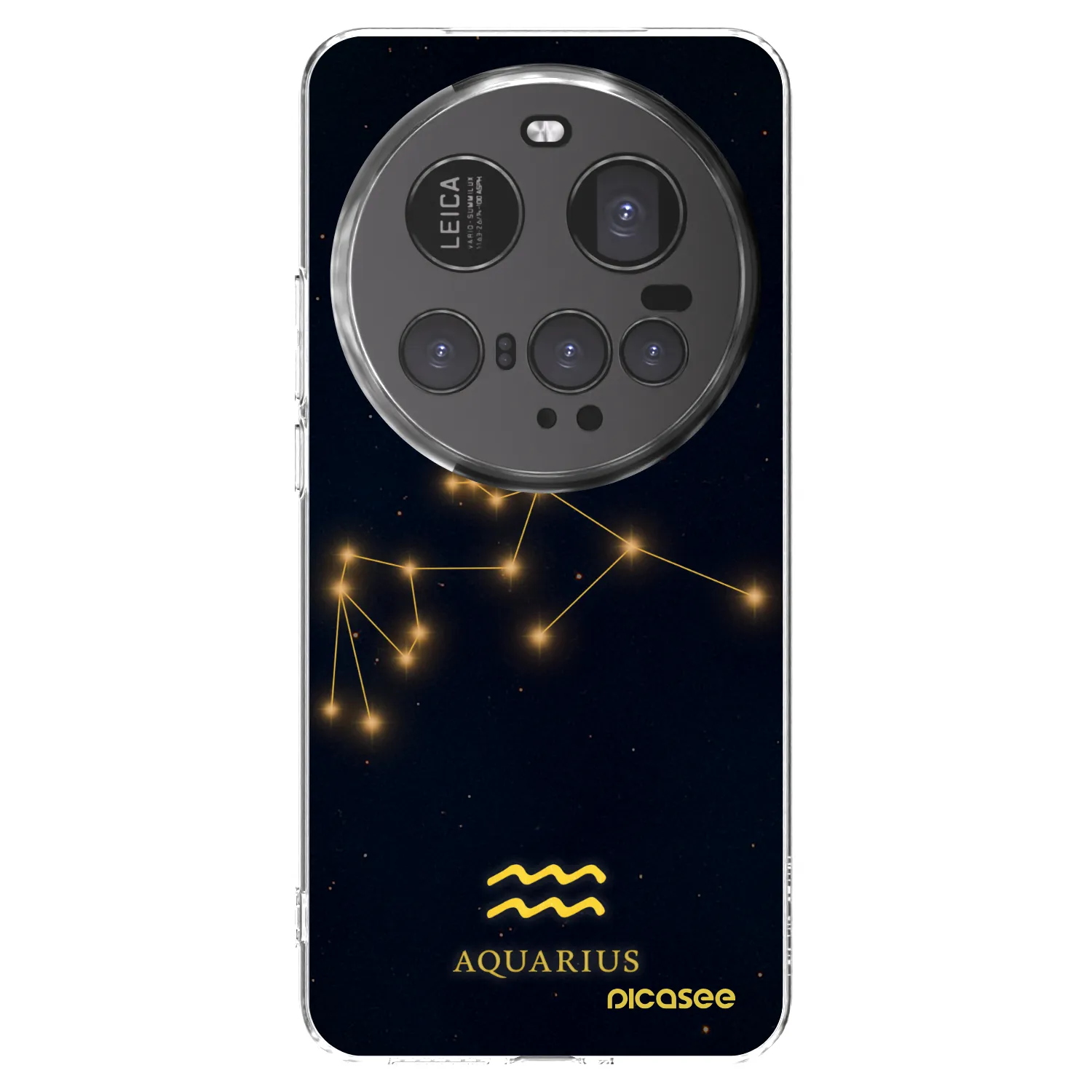 Picasee átlátszó szilikon tok az alábbi mobiltelefonokra Xiaomi 15 Ultra - AQUARIUS