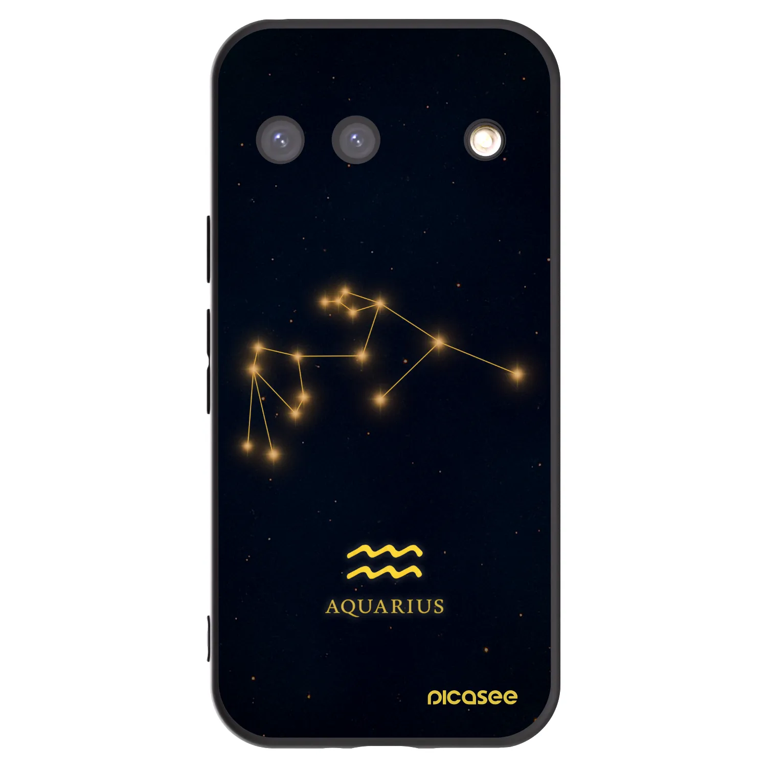 Picasee fekete szilikon tok az alábbi mobiltelefonokra Google Pixel 9 - AQUARIUS