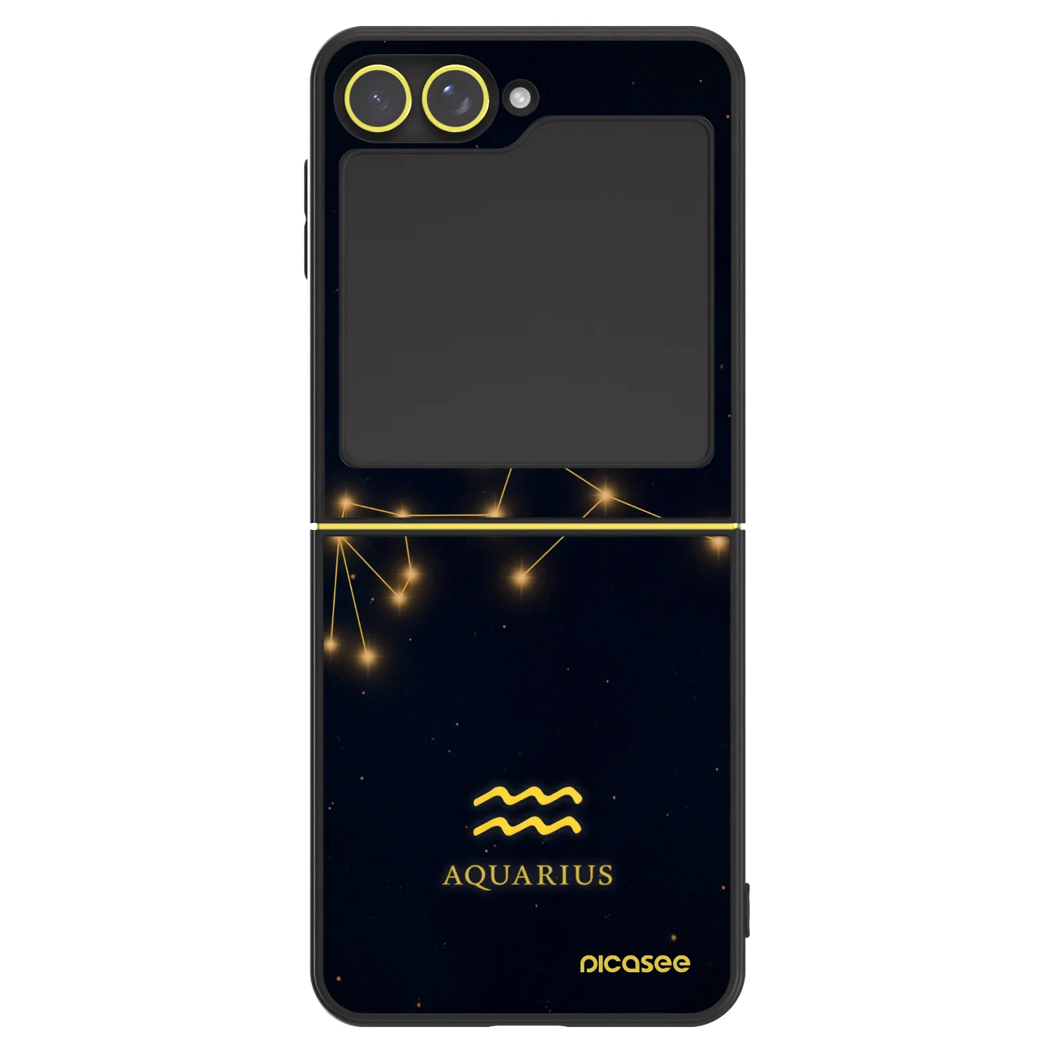 Picasee ULTIMATE CASE Samsung Galaxy Z Flip6 5G - készülékre - AQUARIUS
