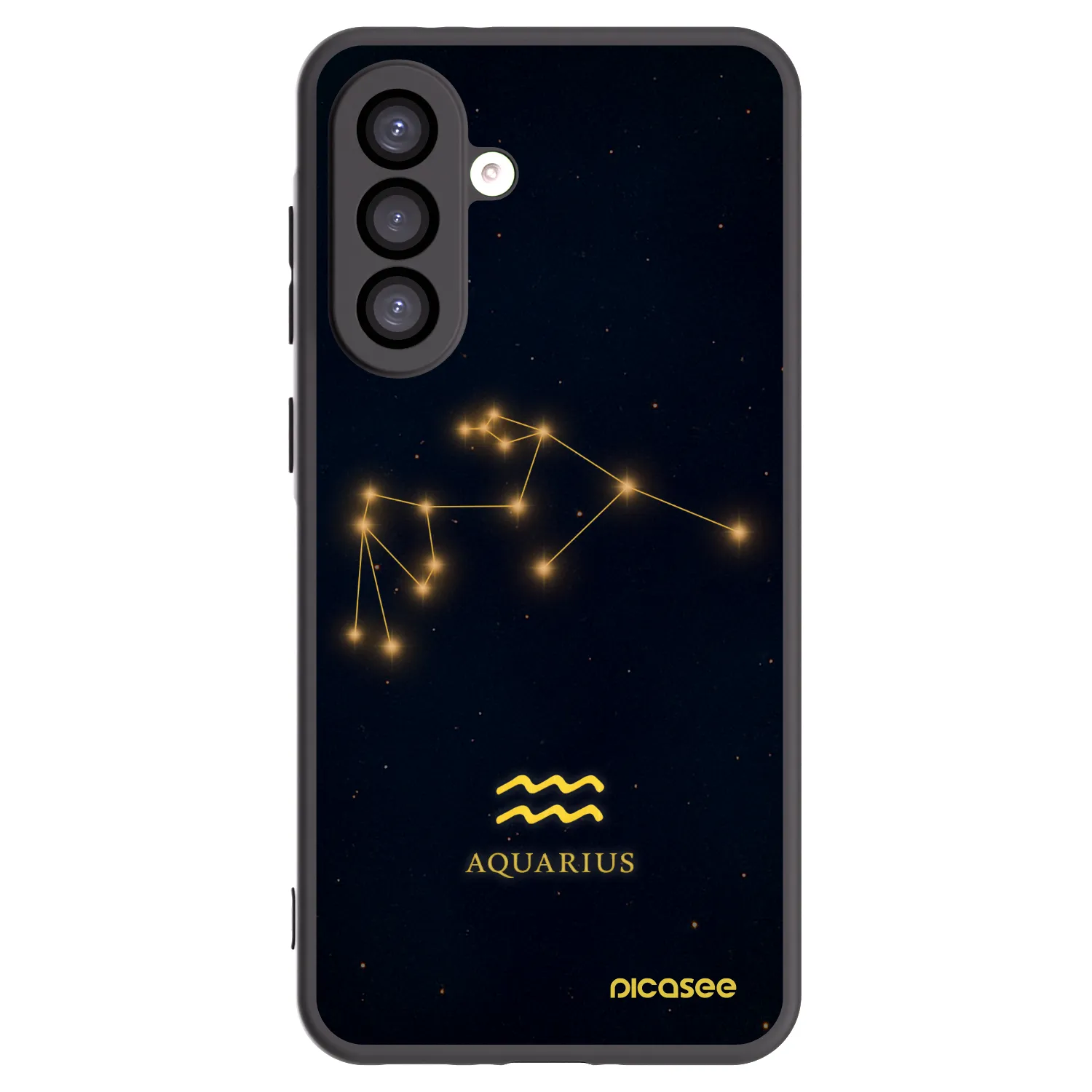 Picasee fekete szilikon tok az alábbi mobiltelefonokra Samsung Galaxy A26 5G A266B - AQUARIUS
