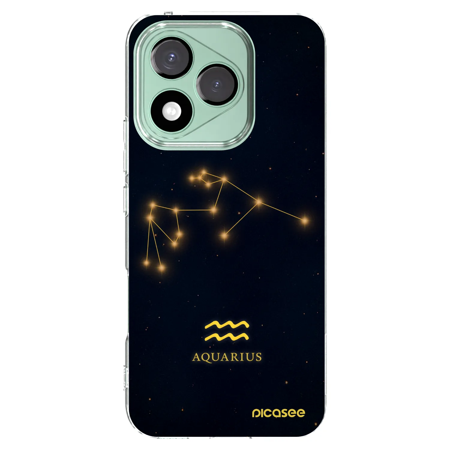 Picasee átlátszó szilikon tok az alábbi mobiltelefonokra Honor 400 Lite 5G - AQUARIUS