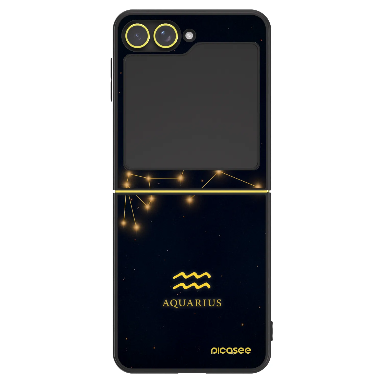Picasee ULTIMATE CASE Samsung Galaxy Z Flip5 5G - készülékre - AQUARIUS