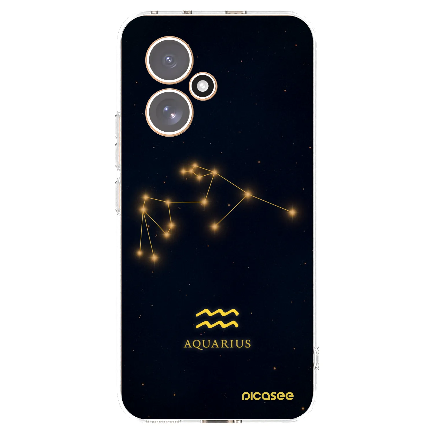 Picasee átlátszó szilikon tok az alábbi mobiltelefonokra Honor 400 5G - AQUARIUS
