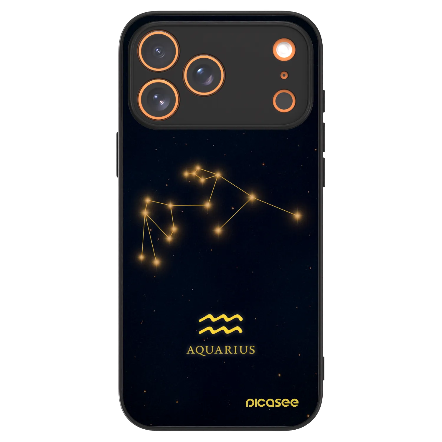Picasee ULTIMATE CASE MagSafe Apple iPhone 17 Pro Max - készülékre - AQUARIUS