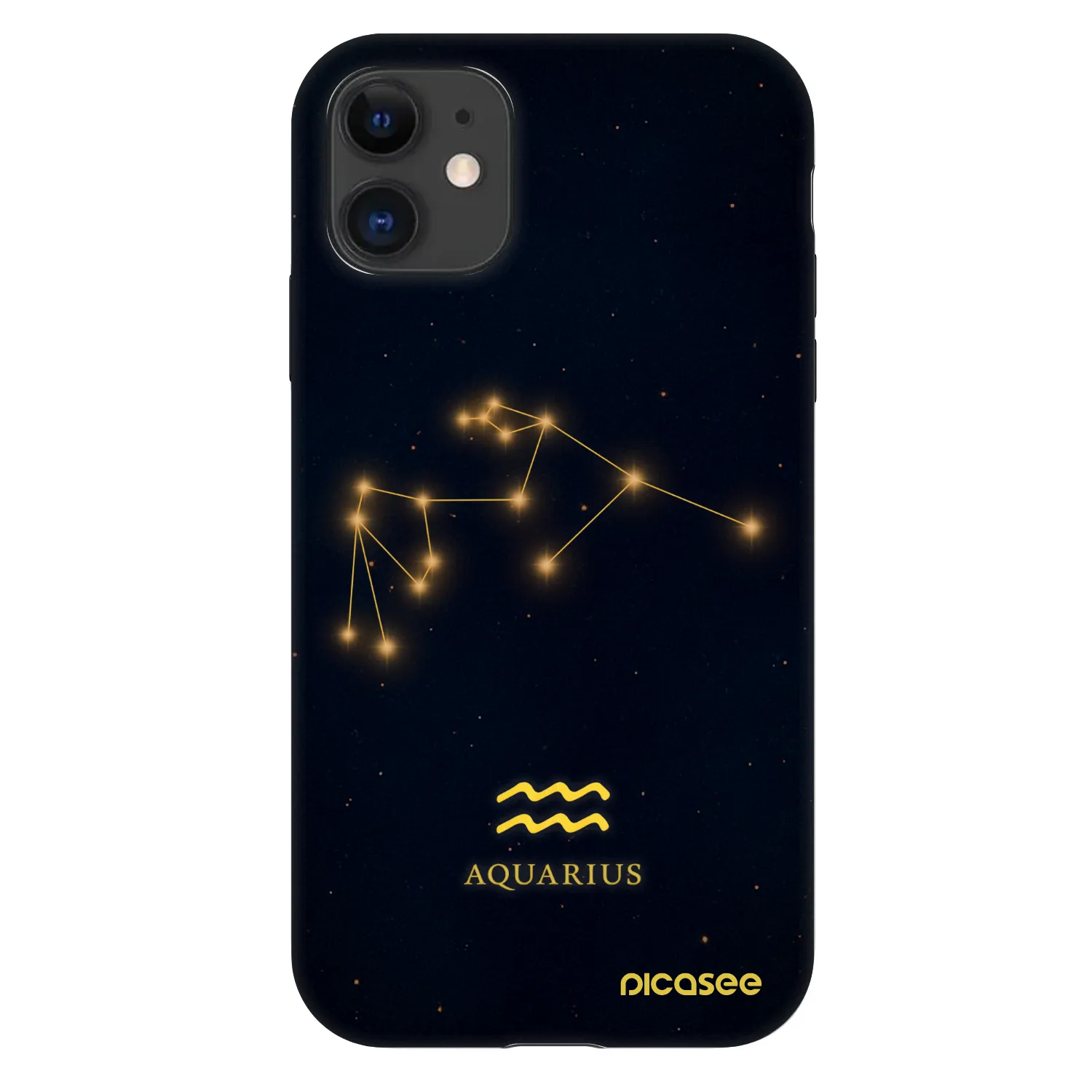 Picasee Fashion Case Apple iPhone 11 - AQUARIUS