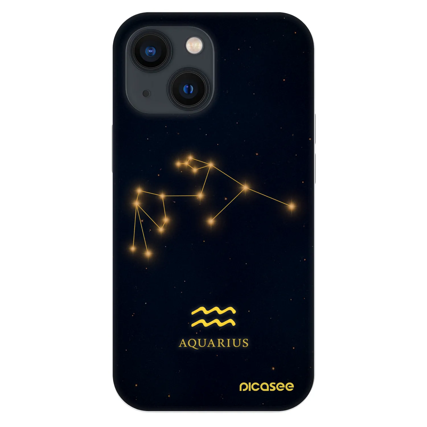 Picasee Fashion Case Apple iPhone 13 mini - AQUARIUS