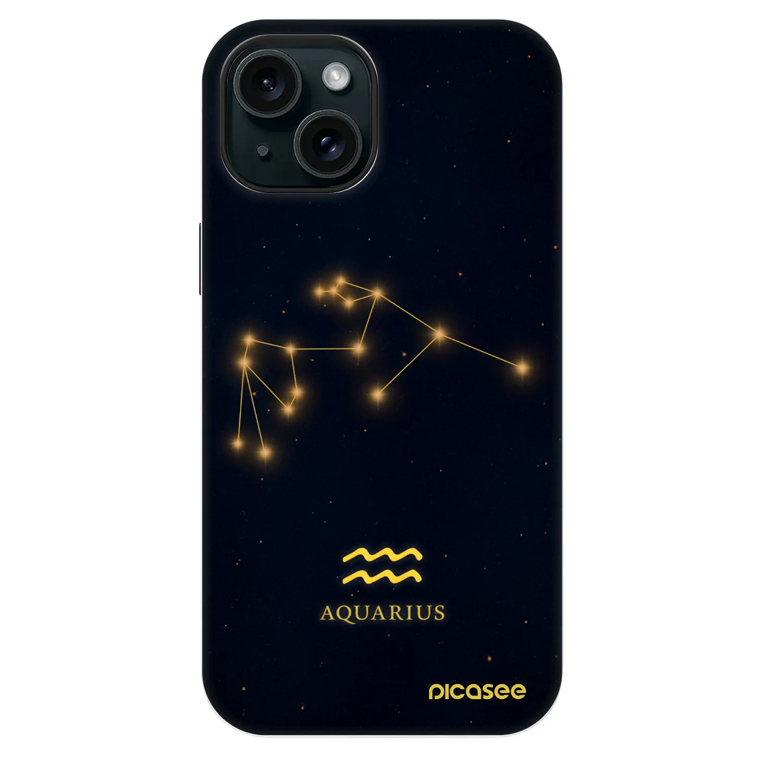Picasee Fashion Case MagSafe Apple iPhone 13 - AQUARIUS