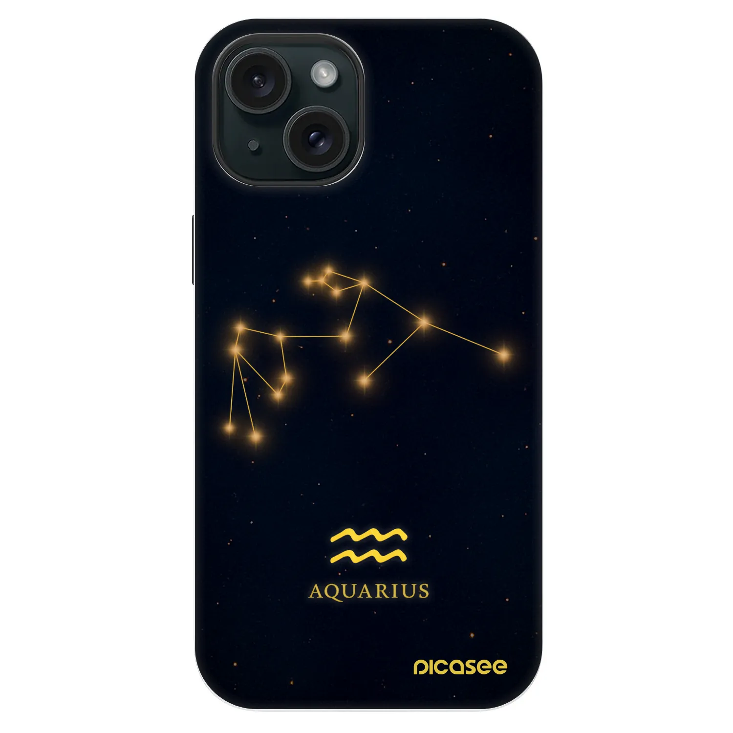 Picasee Fashion Case MagSafe Apple iPhone 14 - AQUARIUS