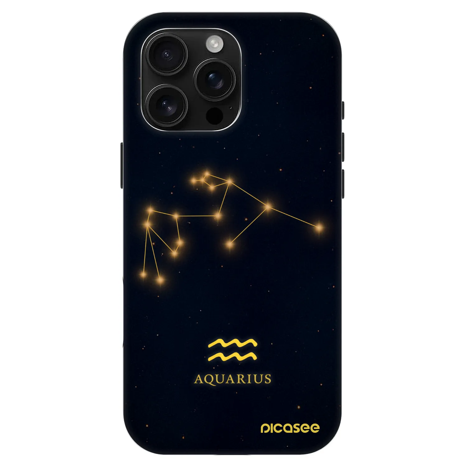 Picasee Fashion Case MagSafe Apple iPhone 16 Pro Max - AQUARIUS