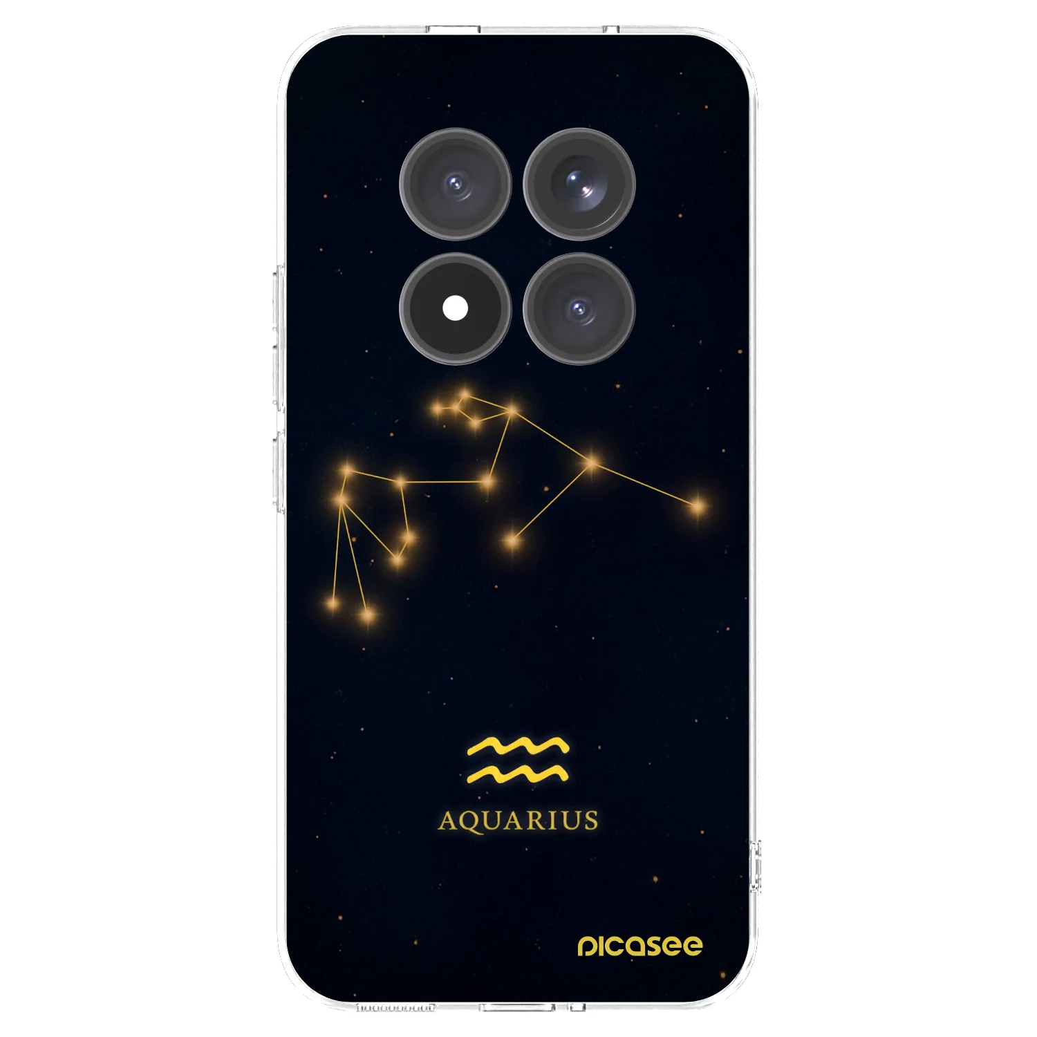 Picasee átlátszó szilikon tok az alábbi mobiltelefonokra Xiaomi Redmi Note 15 Pro+ - AQUARIUS