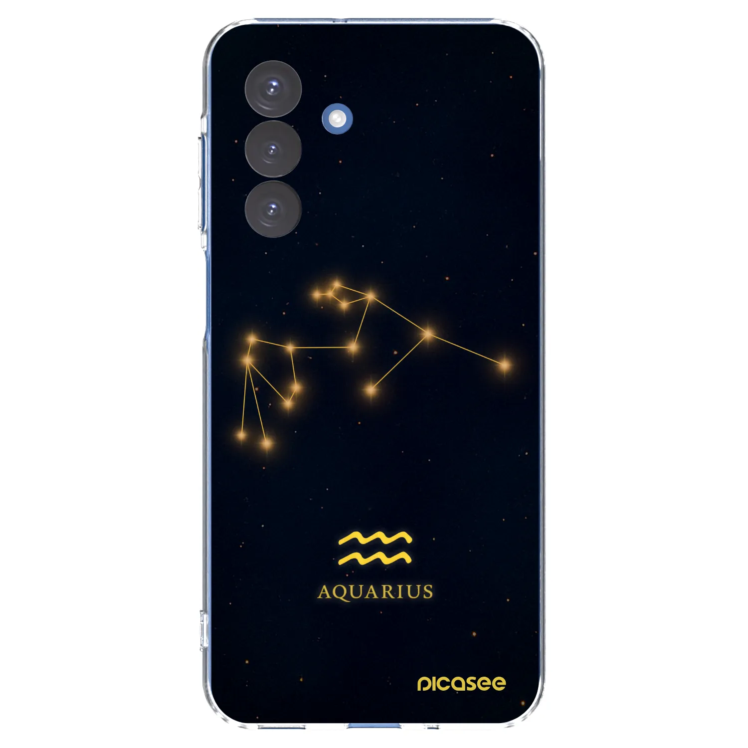 Picasee átlátszó szilikon tok az alábbi mobiltelefonokra Samsung Galaxy A17 5G - AQUARIUS