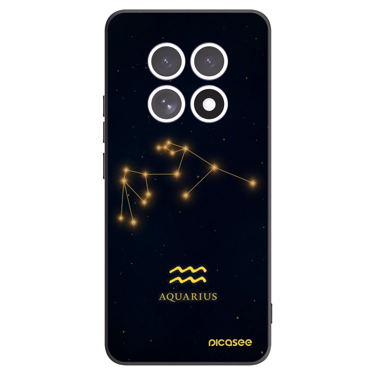 Picasee fekete szilikon tok az alábbi mobiltelefonokra Xiaomi Redmi Note 15 - AQUARIUS