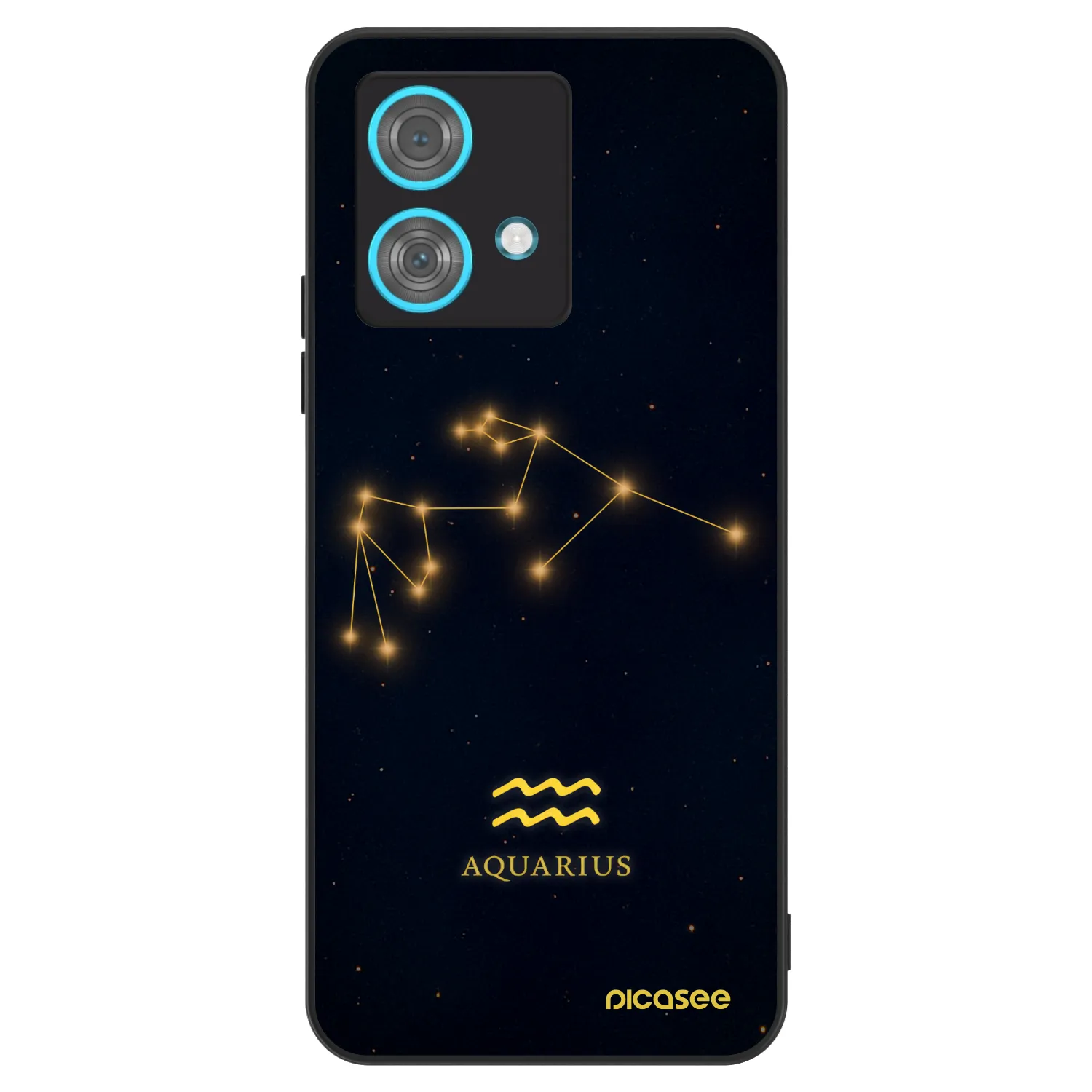 Picasee ULTIMATE CASE Motorola Edge 40 Neo - készülékre - AQUARIUS