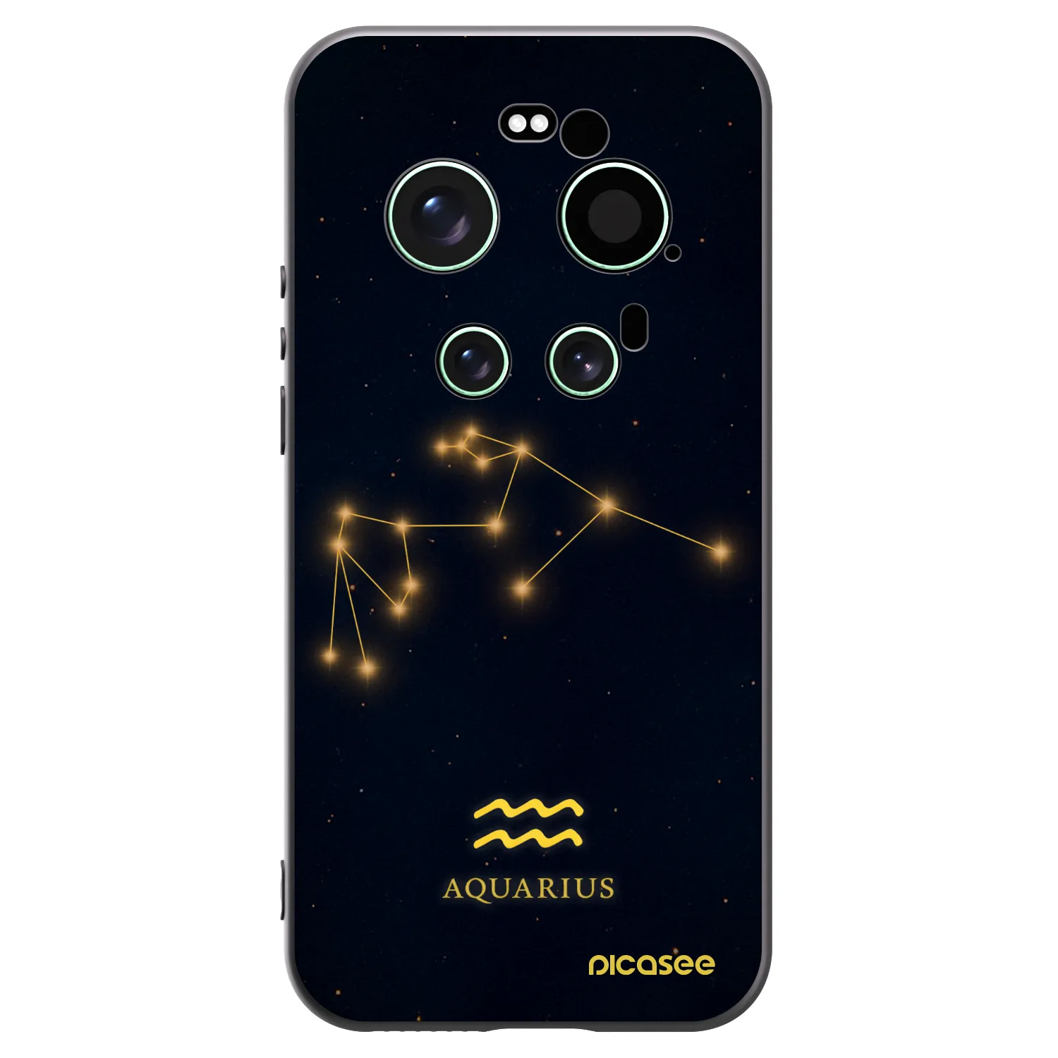 Picasee fekete szilikon tok az alábbi mobiltelefonokra Xiaomi 17 Ultra - AQUARIUS