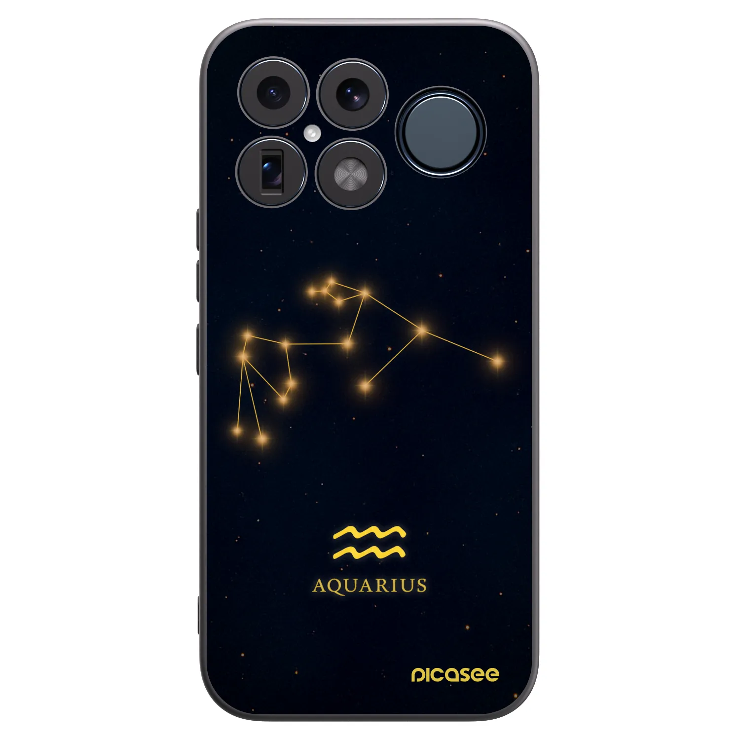 Picasee fekete szilikon tok az alábbi mobiltelefonokra Xiaomi Poco F8 Ultra - AQUARIUS
