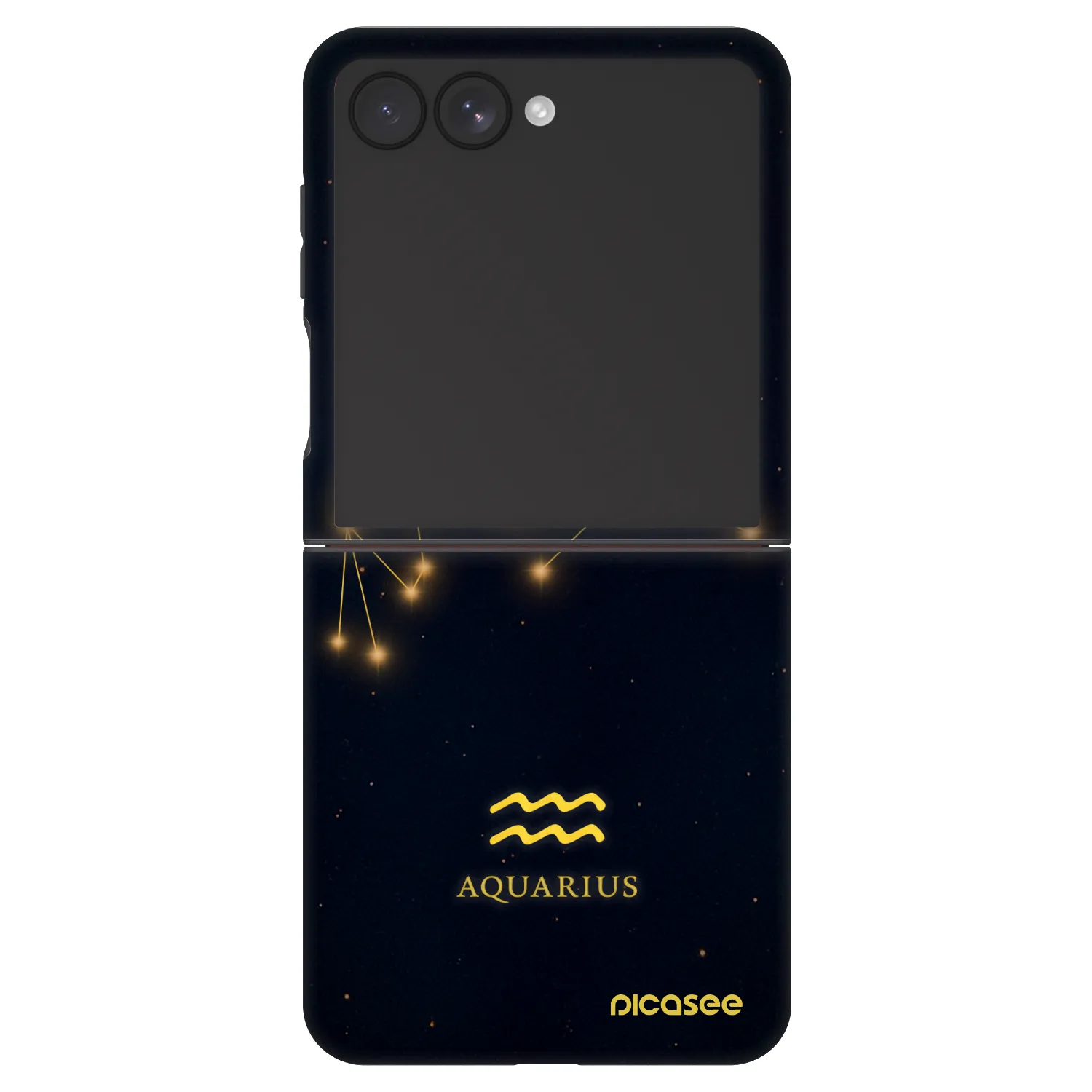 Picasee Fashion Case Samsung Galaxy Z Flip7 5G - AQUARIUS