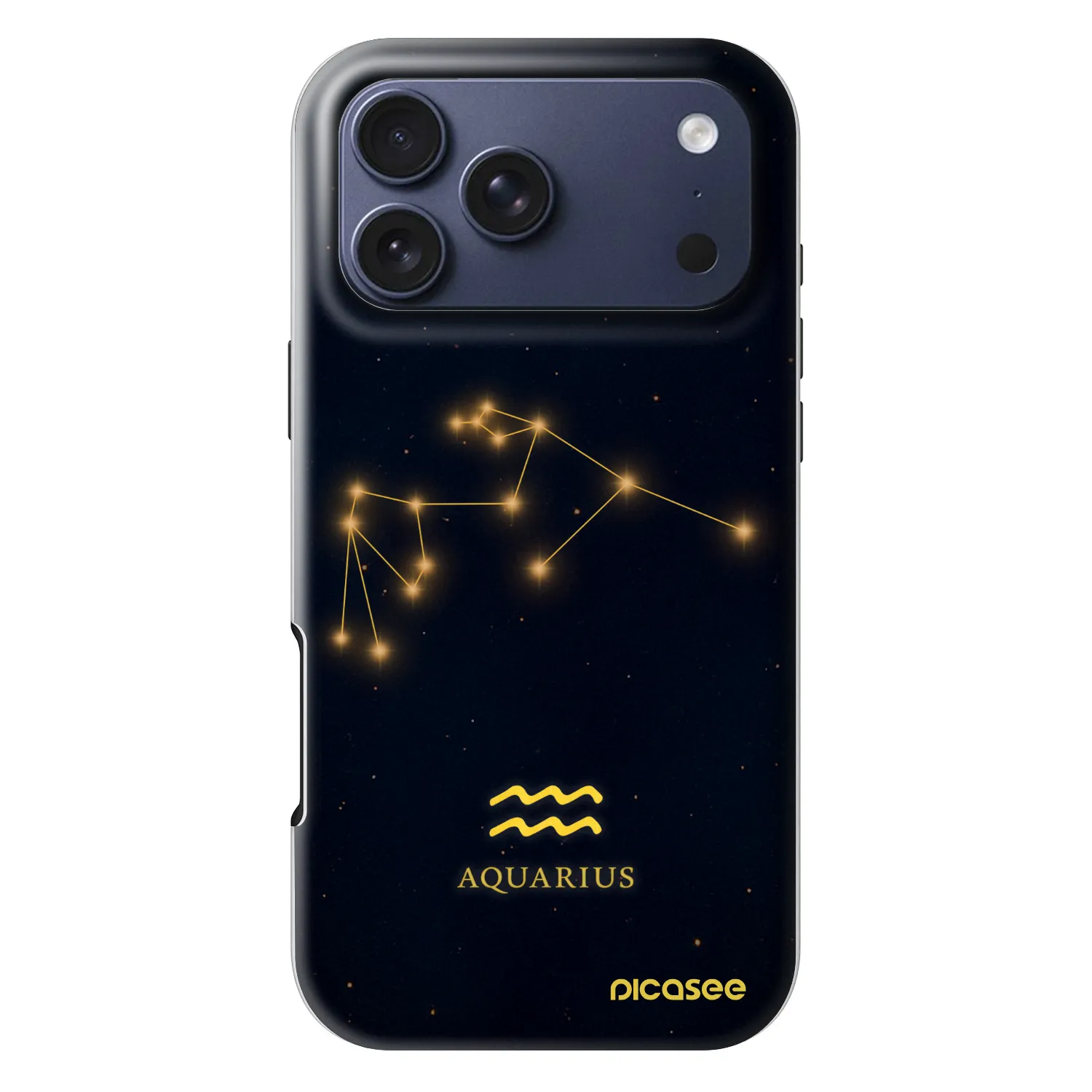 Picasee Fashion Case MagSafe Apple iPhone 18 Pro Max - AQUARIUS