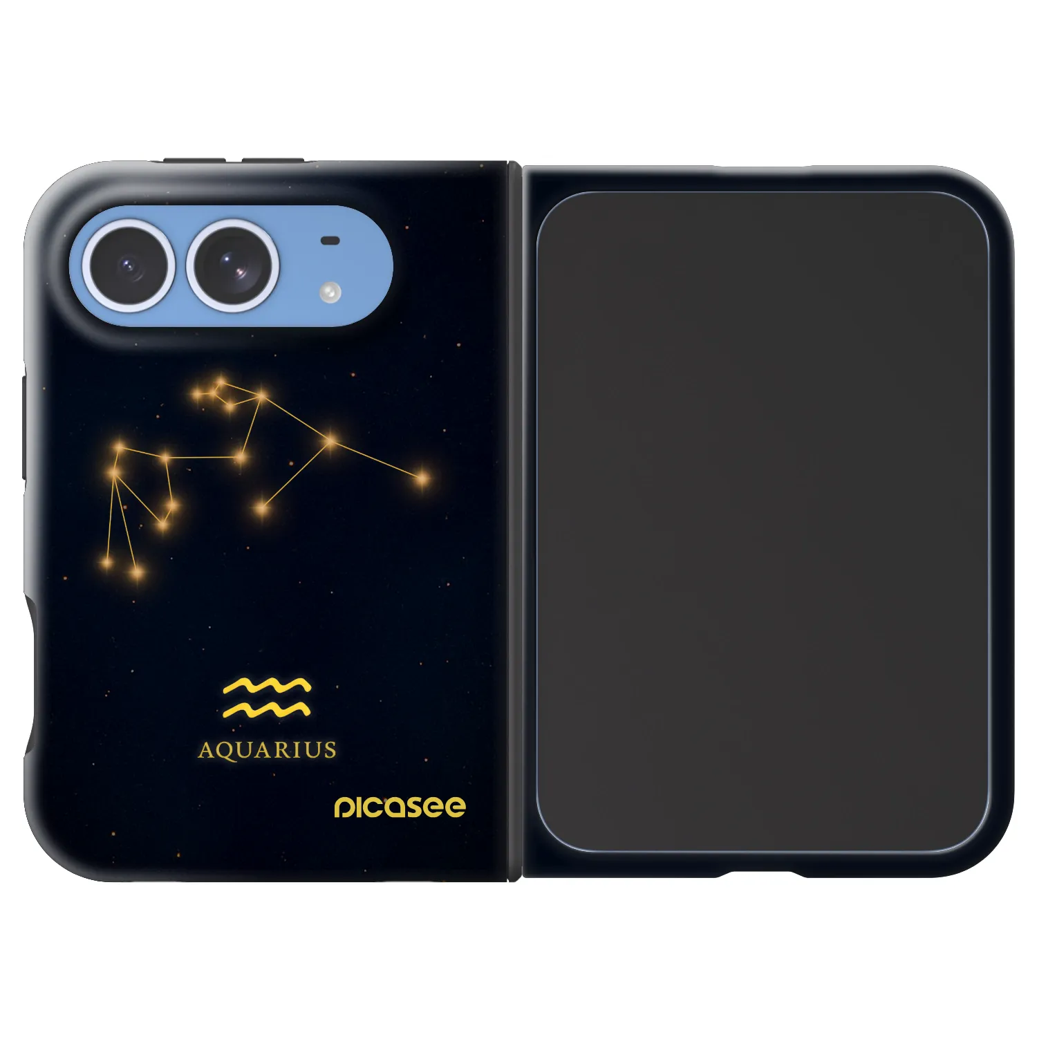 Picasee Fashion Case MagSafe Apple iPhone Duo - AQUARIUS
