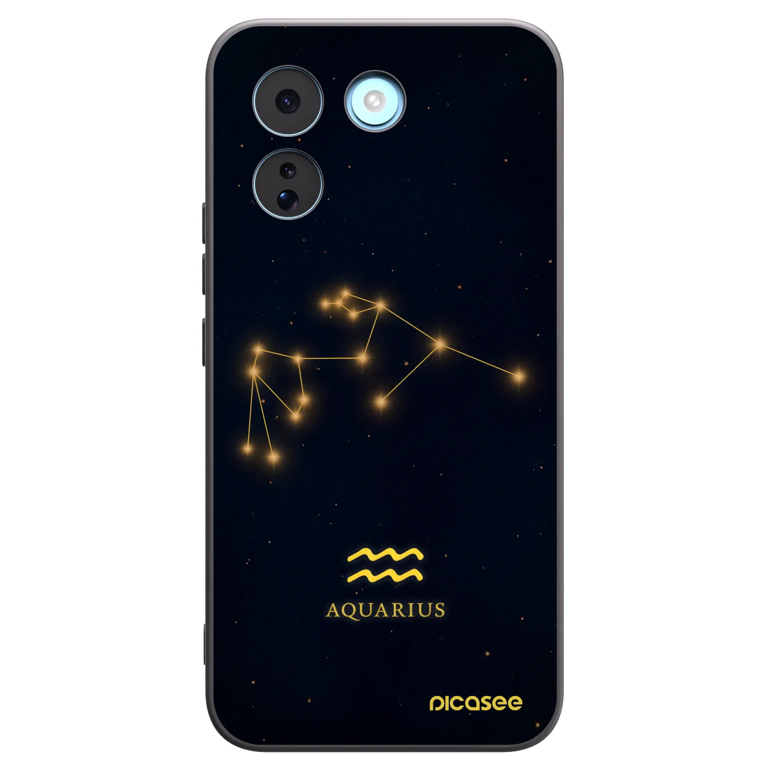 Picasee fekete szilikon tok az alábbi mobiltelefonokra Xiaomi Redmi Note 17 Pro MAX 5G - AQUARIUS
