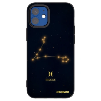 Picasee fekete szilikon tok az alábbi mobiltelefonokra Apple iPhone 12 mini - PISCES