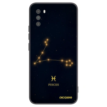 Picasee fekete szilikon tok az alábbi mobiltelefonokra Xiaomi Poco M3 - PISCES