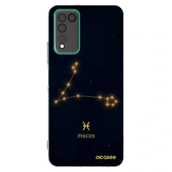 Picasee átlátszó szilikon tok az alábbi mobiltelefonokra Honor 10X Lite - PISCES