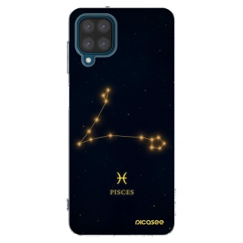 Picasee átlátszó szilikon tok az alábbi mobiltelefonokra Samsung Galaxy A12 A125F - PISCES