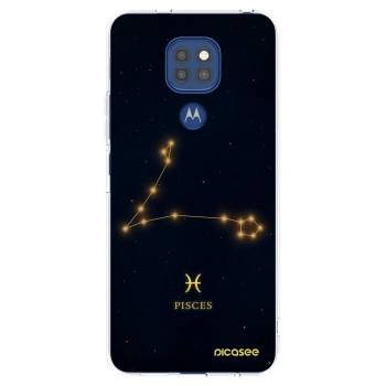 Picasee átlátszó szilikon tok az alábbi mobiltelefonokra Motorola Moto G9 Play - PISCES