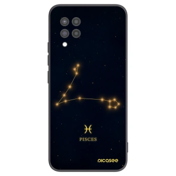 Picasee fekete szilikon tok az alábbi mobiltelefonokra Samsung Galaxy A42 A426B - PISCES