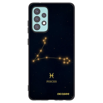 Picasee fekete szilikon tok az alábbi mobiltelefonokra Samsung Galaxy A72 A725F - PISCES