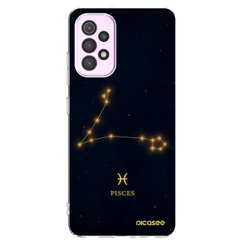 Picasee átlátszó szilikon tok az alábbi mobiltelefonokra Samsung Galaxy A32 5G A326B - PISCES