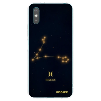 Picasee átlátszó szilikon tok az alábbi mobiltelefonokra Xiaomi Redmi 9AT - PISCES