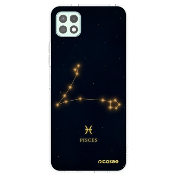 Picasee átlátszó szilikon tok az alábbi mobiltelefonokra Samsung Galaxy A22 A226B 5G - PISCES