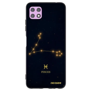 Picasee fekete szilikon tok az alábbi mobiltelefonokra Samsung Galaxy A22 A226B 5G - PISCES
