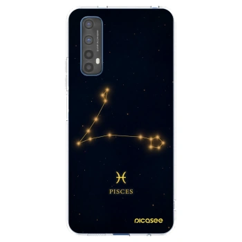 Picasee átlátszó szilikon tok az alábbi mobiltelefonokra Realme 7 - PISCES